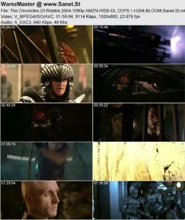 The Chronicles Of Riddick 2004 1080p AMZN WEB-DL DDP5 1 H264-BLOOM