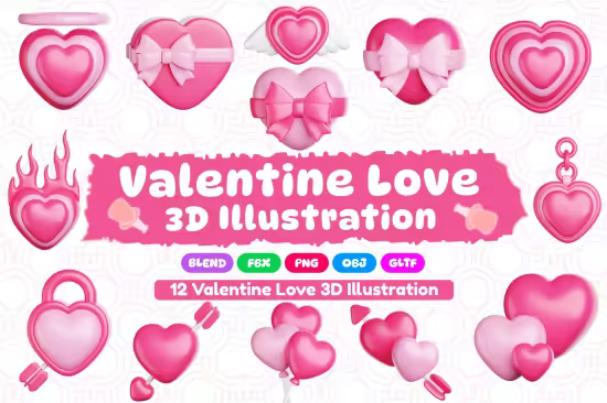 EE - Valentine Love 3D Icon JZJWYFD