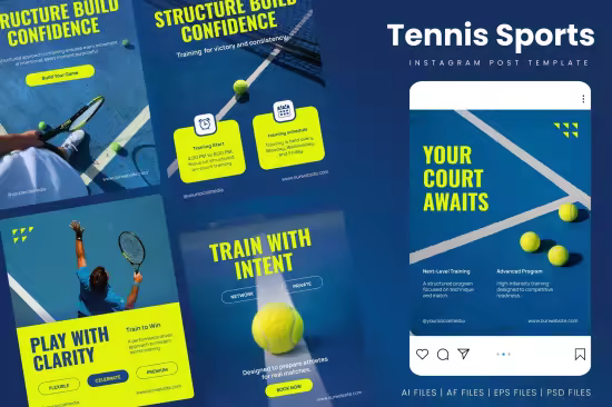 EE - Tennis Sports Instagram Post 66Z298C