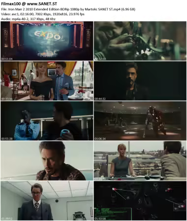 Iron Man 2 2010 Extended Edition BDRip 1080p by Martokc