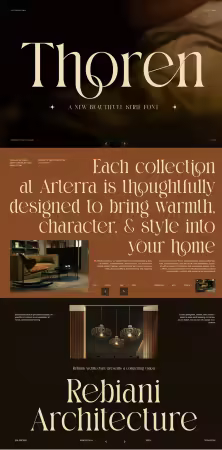 EE - Thoren Elegant Serif Font B4M5CQN