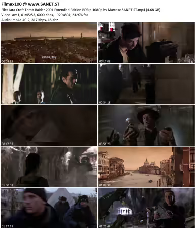 Lara Croft Tomb Raider 2001 Extended Edition BDRip 1080p by Martokc