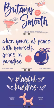 EE - Butany Smooth - Modern Brush Font 27KFJQ9