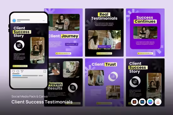 EE - Testimonials Social Media Post Carousel 48WKVP9