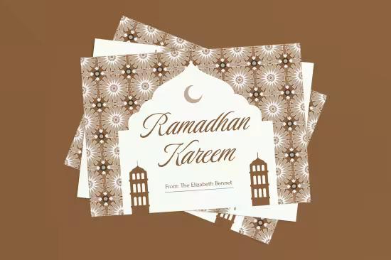 EE - Ramadhan Kareem Greeting Card MXXXK7M