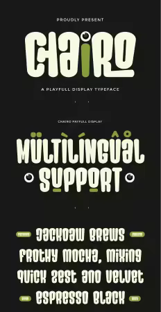 EE - Rounded Fun Font Chairo K96XUN5