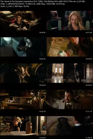 The Sorcerers Apprentice 2010 1080p 10bit BluRay 6CH x265 HEVC-PSA