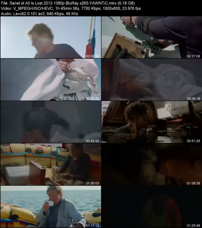 All Is Lost 2013 1080p BluRay x265-YAWNTiC