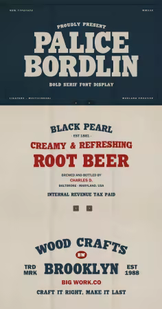EE - Palice Bordlin Vintage Bold Display Serif Font VDAQYVV