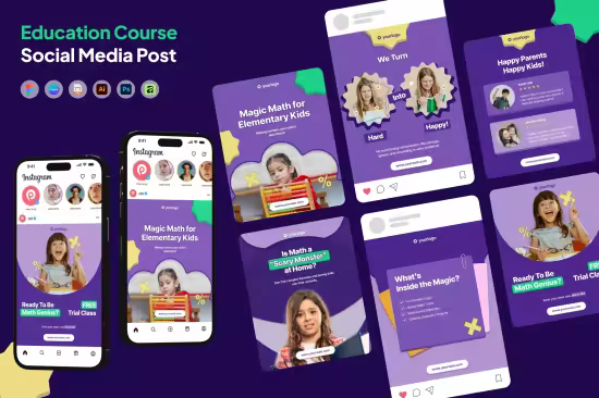 EE - Education Course Social Media Instagram Carousel VRRZMA3