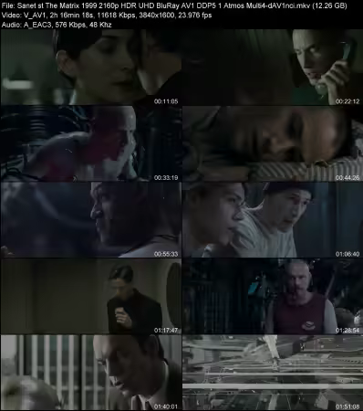 The Matrix 1999 2160p HDR UHD BluRay AV1 DDP 5.1 Atmos Multi4-dAV1nci