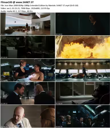 Iron Man 2008 BDRip 1080p Extended Edition by Martokc