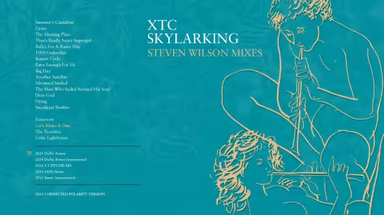 XTC - Skylarking (Remastered) (1986/2024) (Blu-ray)