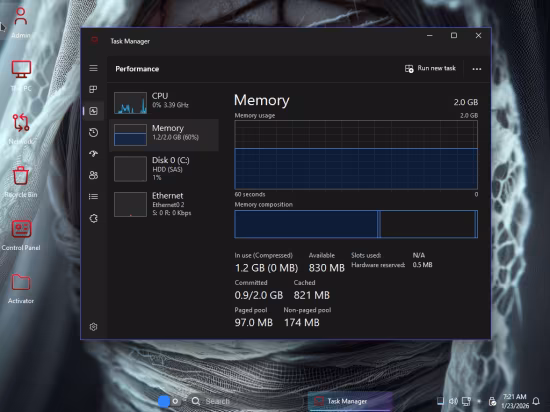 Windows 11 Pro Super Lite 25H2 Build 26200.7462 Conjuring 11