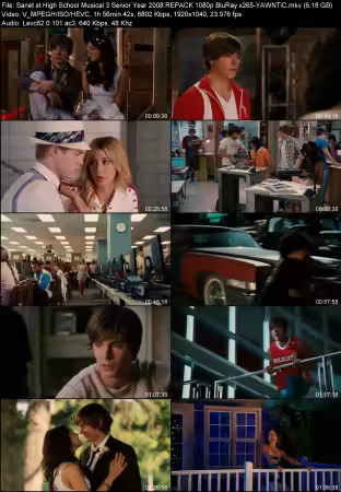 High School Musical 3 Senior Year 2008 REPACK 1080p BluRay x265-YAWNTiC