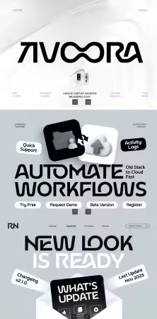 EE - Avoora - Unique Display Modern Branding Font CWTN6GW