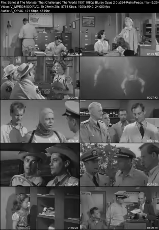 The Monster That Challenged The World 1957 1080p Bluray Opus 2.0 x264-RetroPeeps