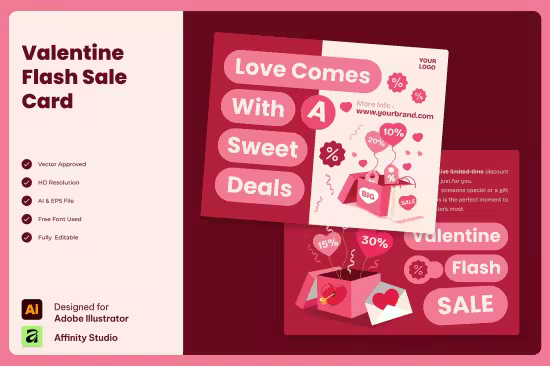 EE - Valentine Flash Sale Card AU2JYV4