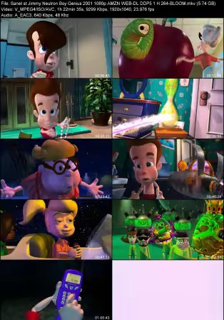 Jimmy Neutron Boy Genius 2001 1080p AMZN WEB-DL DDP 5.1 H264-BLOOM