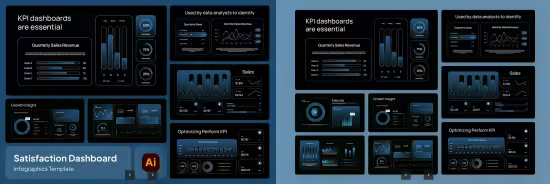 EE - KPI Dashboard Infographic Q4X9B69