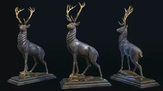 Unreal Engine Marketplace - Animal Sculptures (4.27 and 5.0 – 5.4)
