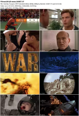 Starship Troopers 1997 Extended Edition BDRip 1080p by Martokc