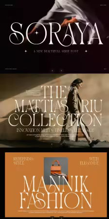 EE - Soraya Elegant Display Serif Font GERENCA