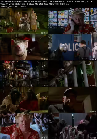 Babe Pig In The City 1998 REMASTERED 1080p BluRay HEVC x265 5.1 BONE
