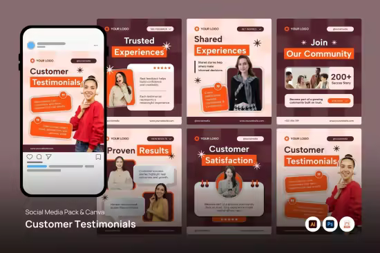 EE - Customer Testimonials Social Media Post MXLJKGB