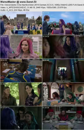 Descendants 3 Die Nachkommen 2019 German AC3 DL 1080p WebHD x265-FuN