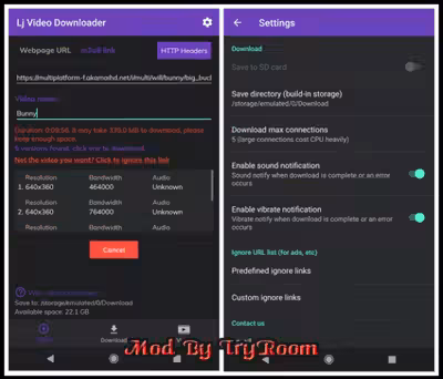 Lj Video Downloader (m3u8,mp4) v1.1.71
