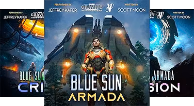 Blue Sun Armada series by Scott Moon (Audiobook)