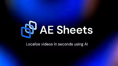 Aescripts – AE Sheets V1.0