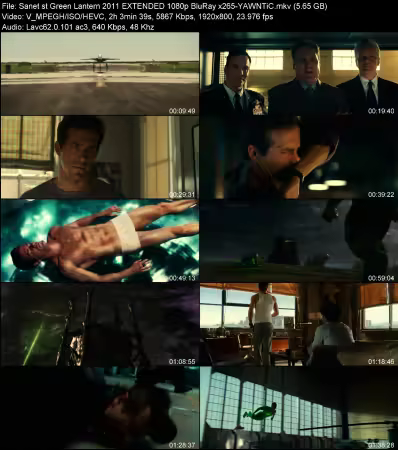 Green Lantern 2011 EXTENDED 1080p BluRay x265-YAWNTiC