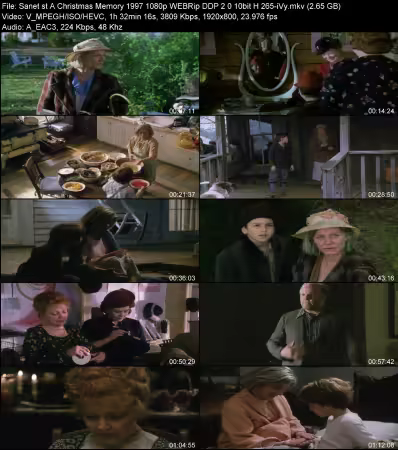 A Christmas Memory 1997 1080p WEBRip DDP 2 0 10bit H 265-iVy