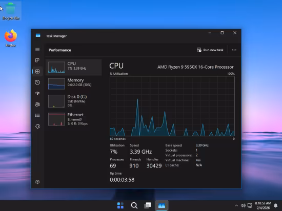 Windows 11 Pro Lite 25H2 Build 26200.7623 NovaOS Edition