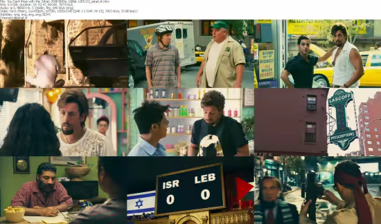 You Dont Mess with the Zohan 2008 BDRip 1080p x265-CG