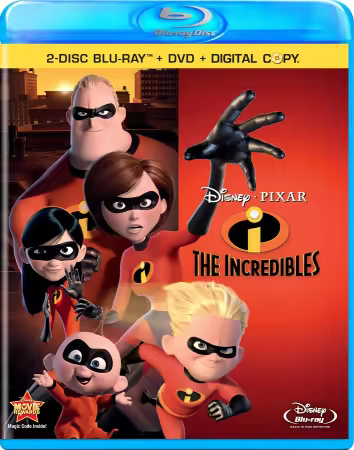 The Incredibles 2004 1080p 10bit 60FPS Bluray x265 Dual Audio Hindi+English DD 5.1 Esub -DUS-