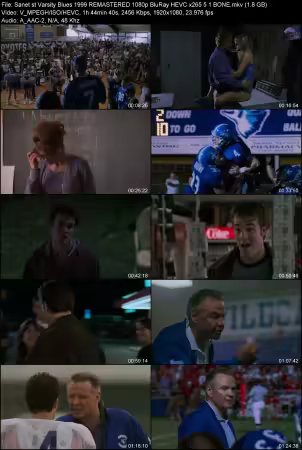 Varsity Blues 1999 REMASTERED 1080p BluRay HEVC x265 5.1 BONE
