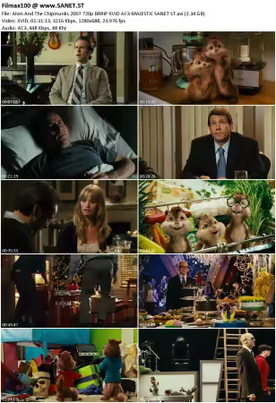 Alvin And The Chipmunks 2007 720p BRRIP XVID AC3-MAJESTiC
