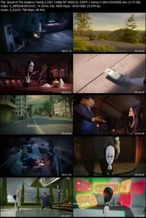 The Addams Family 2 2021 1080p NF WEB-DL DDP 5.1 Atmos H264-HDSWEB
