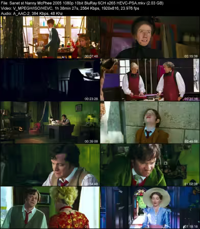 Nanny McPhee 2005 1080p 10bit BluRay 6CH x265 HEVC-PSA