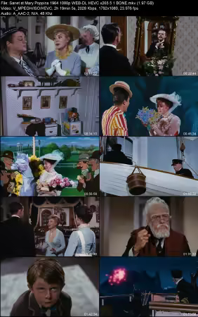 Mary Poppins 1964 1080p WEB-DL HEVC x265 5.1 BONE