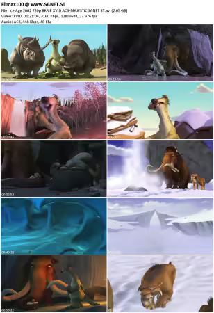 Ice Age 2002 720p BRRIP XVID AC3-MAJESTiC