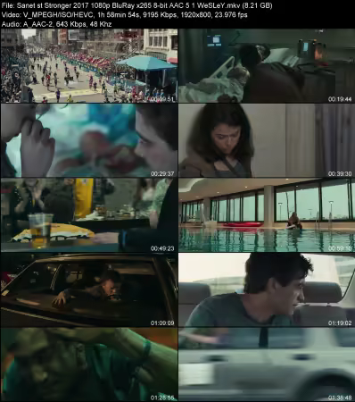 Stronger 2017 1080p BluRay x265 8-bit AAC 5.1 WeSLeY