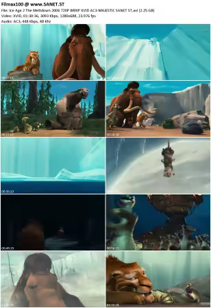 Ice Age 2 The Meltdown 2006 720P BRRIP XVID AC3-MAJESTiC
