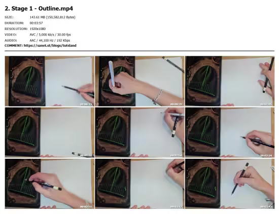 Realistic Drawing Challenge - Learn To Draw 3D texture