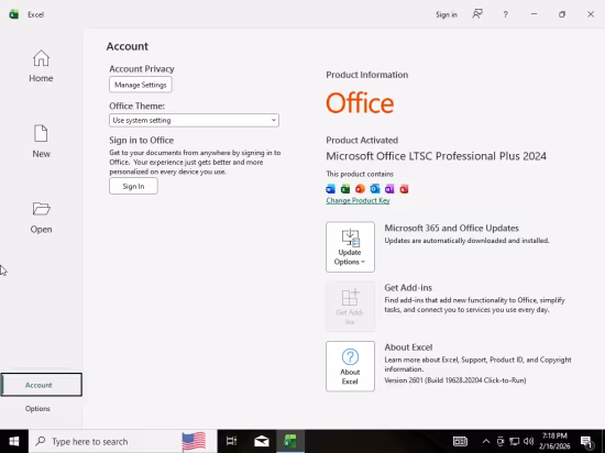 Windows 10 Enterprise/Iot Enterprise 22H2 Build 19045.6937 With Office 2024 Pro Plus Multilingual Preactivated February 2026