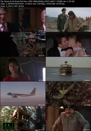 Hot Shots Part Deux 1993 1080p BluRay HEVC x265 5.1 BONE