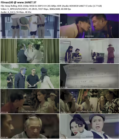 Keep Rolling 2026 2160p WEB-DL DDP2.0 H265 60fps HDR 2Audio-HDSWEB